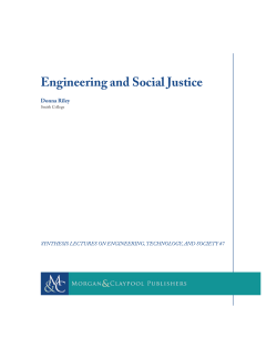 Engineering and Social Justice