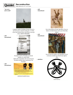 Print &rsaquo; Reconstruction | Quizlet | Quizlet