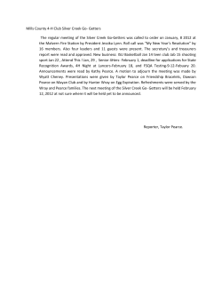 Mills County 4-H Club Silver Creek Go