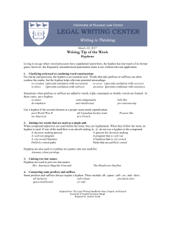 Writing Tip of the Week