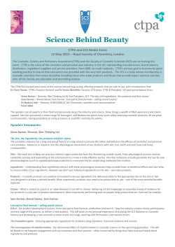 factsheet - The Facts About