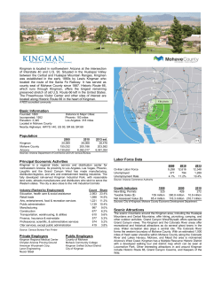 City of Kingman Community Profile