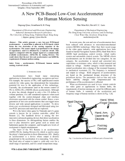 A New PCB-Based Low-Cost Accelerometer for Human