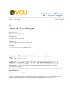 Aromatic Superhalogens