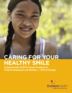 caring for your healthy smile