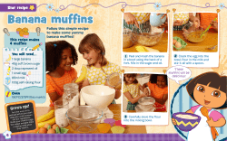 Banana muffins