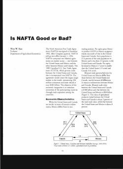 1`5 NAFTA Good or Bad?