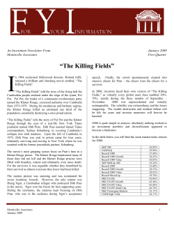 The Killing Fields - Monticello Associates