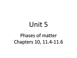 Phases of Matter - Jensen Chemistry