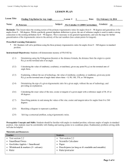 File - Mr. David A. Peterson