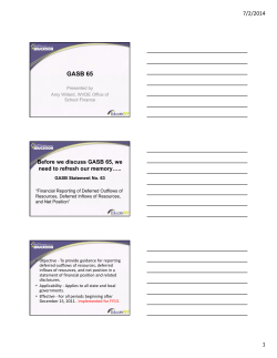 GASB 65