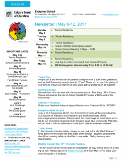 Newsletter | May 8