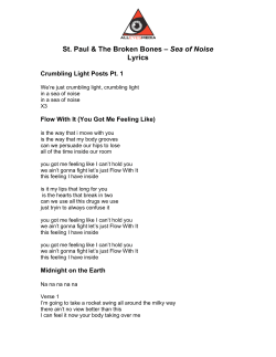 Sea of Noise Lyrics