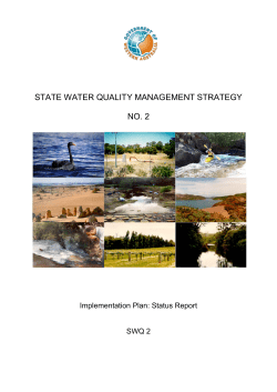 state water quality management strategy no. 2