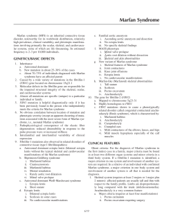 Marfan Syndrome