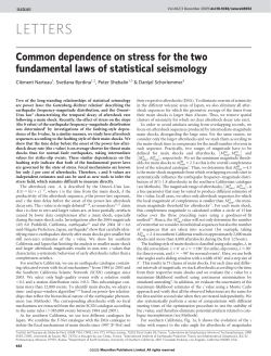 Common dependence on stress for the two fundamental laws of