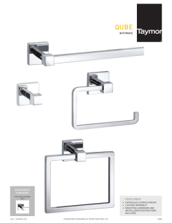 FEATURES - Taymor USA
