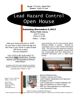 Open House - City of Moline