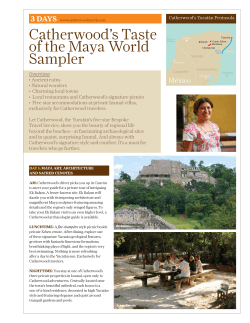 Catherwood`s Taste of the Maya World Sampler