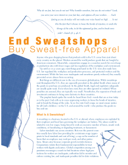 End Sweatshops - cloudfront.net