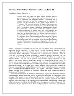 The Great Divide: Political Polarization and the