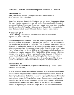 the complete line-up and film synopsis