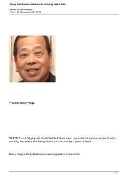 Pinoy hairdresser beaten into coma by teens dies