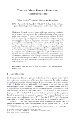 Towards More Precise Rewriting Approximations