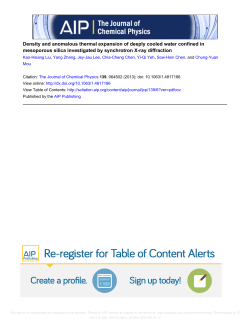 Density and anomalous thermal expansion of deeply cooled water