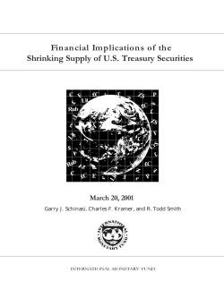 Financial Implications of the Shrinking Supply of U.S. Treasury