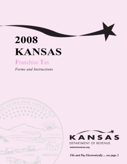 Franchise Tax Forms and Instructions K-150 2008