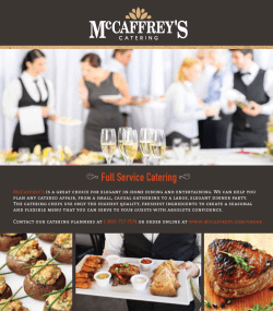 McCaffrey`s is a great choice for elegant in