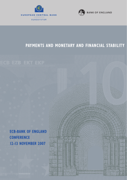 payments and monetary and financial stability - ECB