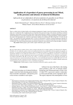 Application of a byproduct of guava processing in an Ultisol, in the