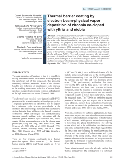 Thermal barrier coating by electron beam