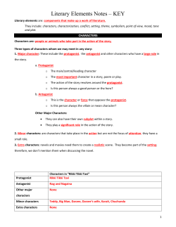 Here is a KEY that contains notes that they should have filled in.