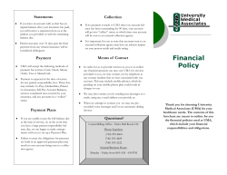 our PDF brochure for further information