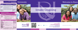 Generic Brochure - Riara University