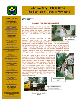 City Hall Bulletin May 24 2012