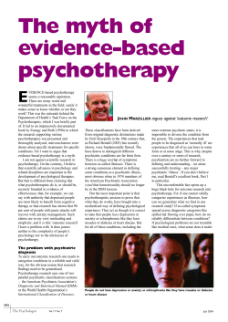 psy 07/04 p392-395 marzillier