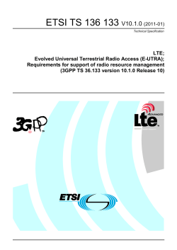 TS 136 133 - V10.1.0 - LTE