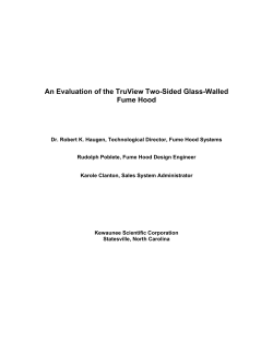 An Evaluation of the TruView Two-Sided Glass