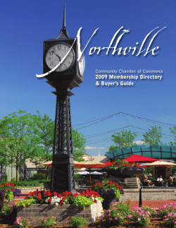 Northville Community Chamber Directory