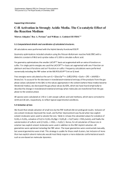 C-H Activation in Strongly Acidic Media. The Co