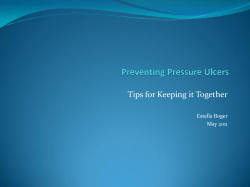 Preventing Sacral Pressure Ulcers