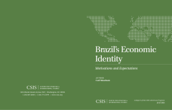 Brazil`s Economic Identity: Motivations and