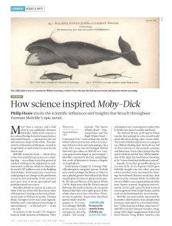 How science inspired Moby-Dick