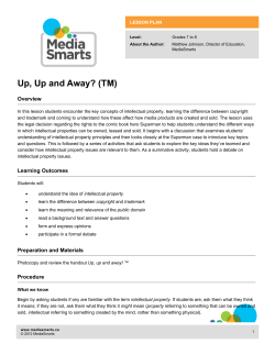 Up, Up and Away? (TM)