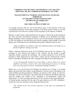 Transcendental wisdom and influence of Dr. B.R Ambedkar on the