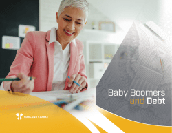 Baby Boomers andDebt - Insight Center